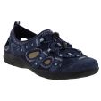 Earth Spirit Womens Winona Leather Trainer Sandals - Navy Blue