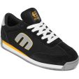 Etnies Mens Lo Cut II LS Skate Shoes - Black Grey Yellow