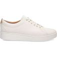 Fitflop Womens Rally Canvas Trainers - Cream Mix