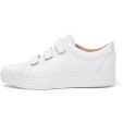 Fitflop Womens Rally Quick Stick Trainers - Urban White