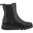 Fly London Womens Paty Chunky Chelsea Boots - Black