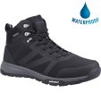 Cotswold Mens Kingham Mid Waterproof Boots - Black