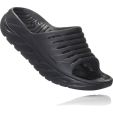 Hoka One One Mens Ora Recovery Slide Sandals - Black Black