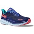 Hoka One One Womens Clifton 9 Running Shoes - Bellweather Blue Ceramic
