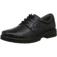Hush Puppies Men's Outlaw II Wide Fit Shoes - Black