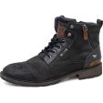 Mustang Mens 4140-504 Ankle Boots - Graphite