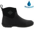 Muck Boots Mens Muckster II Ankle Short Chelsea Wellies Boots - Black Black