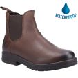 Cotswold Mens Farmington Waterproof Chelsea Boot - Brown