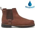 Chatham Mens Southill Waterproof Chelsea Boot - Chocolate