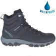 Merrell Mens Thermo Akita Mid Waterproof Walking Boots - Black