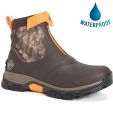 Muck Boots Mens Apex Zip Short Ankle Wellies - Mossy Oak