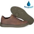 Ecco Shoes Men's Street Tray GTX Waterproof Shoes - Cocoa Brown