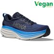 Hoka Men's Bondi 8 Wide Running Shoes - Outer Space All Aboard