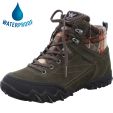 Allrounder by Mephisto Womens Nigata Tex Waterproof Walking Boots - Loden Olive