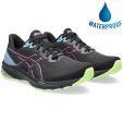 Asics Womens GT-1000 12 GTX Waterproof Running Shoes - Black Hot Pink