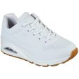 Skechers Womens Uno Stand On Air Trainers - White