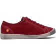 Softinos by Fly London Womens Isla Trainers - Smooth Red