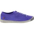 Softinos By Fly London Womens Isla Leather Trainers - Violet