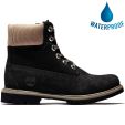 Timberland Womens 6 Inch Premium Waterproof Boots - Black - A2MCC