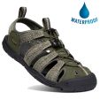 Keen Mens Clearwater CNX Sandals - Forest Night Black