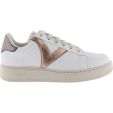 Victoria Shoes Womens Madrid Metal Trainers - Nude