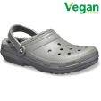 Crocs Mens Womens Classic Lined Clog - Slate Grey
