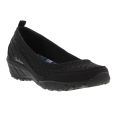 Skechers Womens Relaxed Fit Savvy Winsome Slip On Wedge Pumps - Black Black