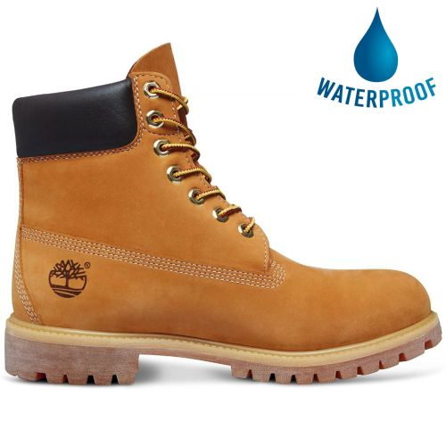 6 Inch Premium Yellow Classic Waterproof Boots