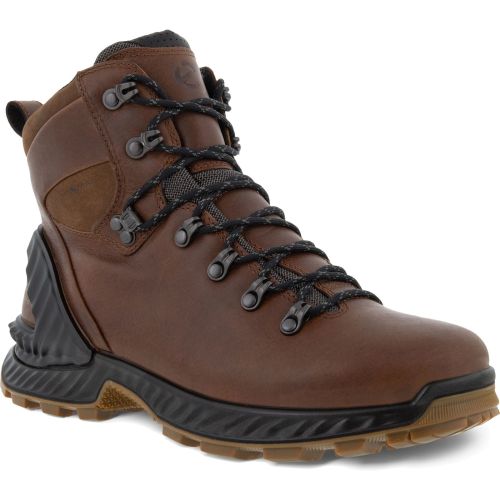 akademisk Gud Kan ignoreres Ecco Shoes Mens Exohike Water Repellent Walking Boots - Cocoa Brown