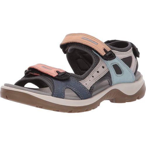 Ecco Womens Offroad Leather Walking Sandals -