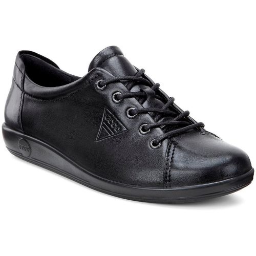 Parametre nål Prestige Ecco Shoes Womens Soft 2.0 Leather Shoes - Black Black