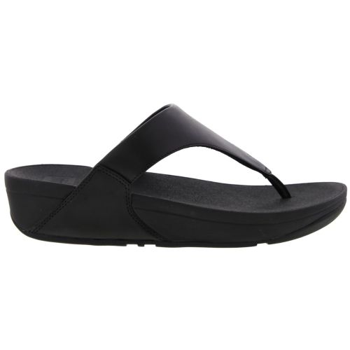 FitFlop Womens Lulu Toe Post Leather Flip Flop Sandals -