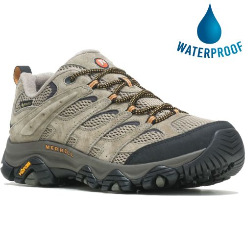 gennembore tro ankomst Merrell Mens Moab 3 GTX Waterproof Walking Shoes - Pecan