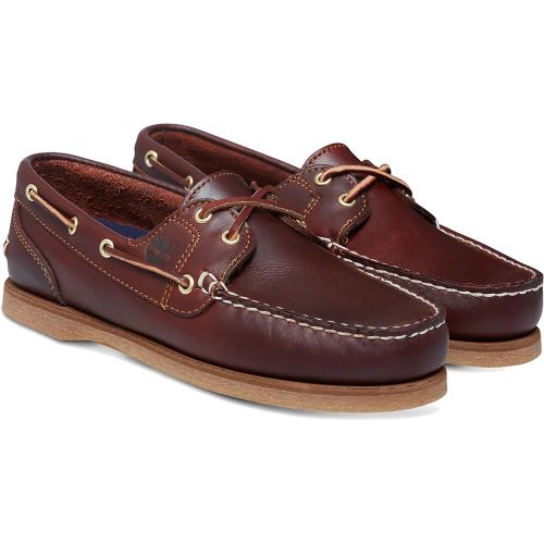 Cromático Mordrin de Timberland Womens Amherst Boat Shoes - Brown - 72333