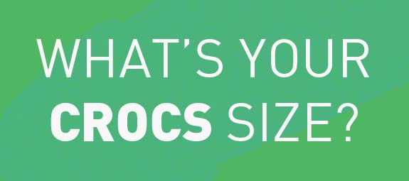 Whats Your Crocs Size