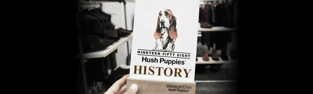 Hush Puppies History Banner