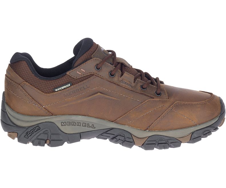 Merrell Mens Moab Adventure Lace Waterproof Walking Shoe - UK 7 Brown 2951