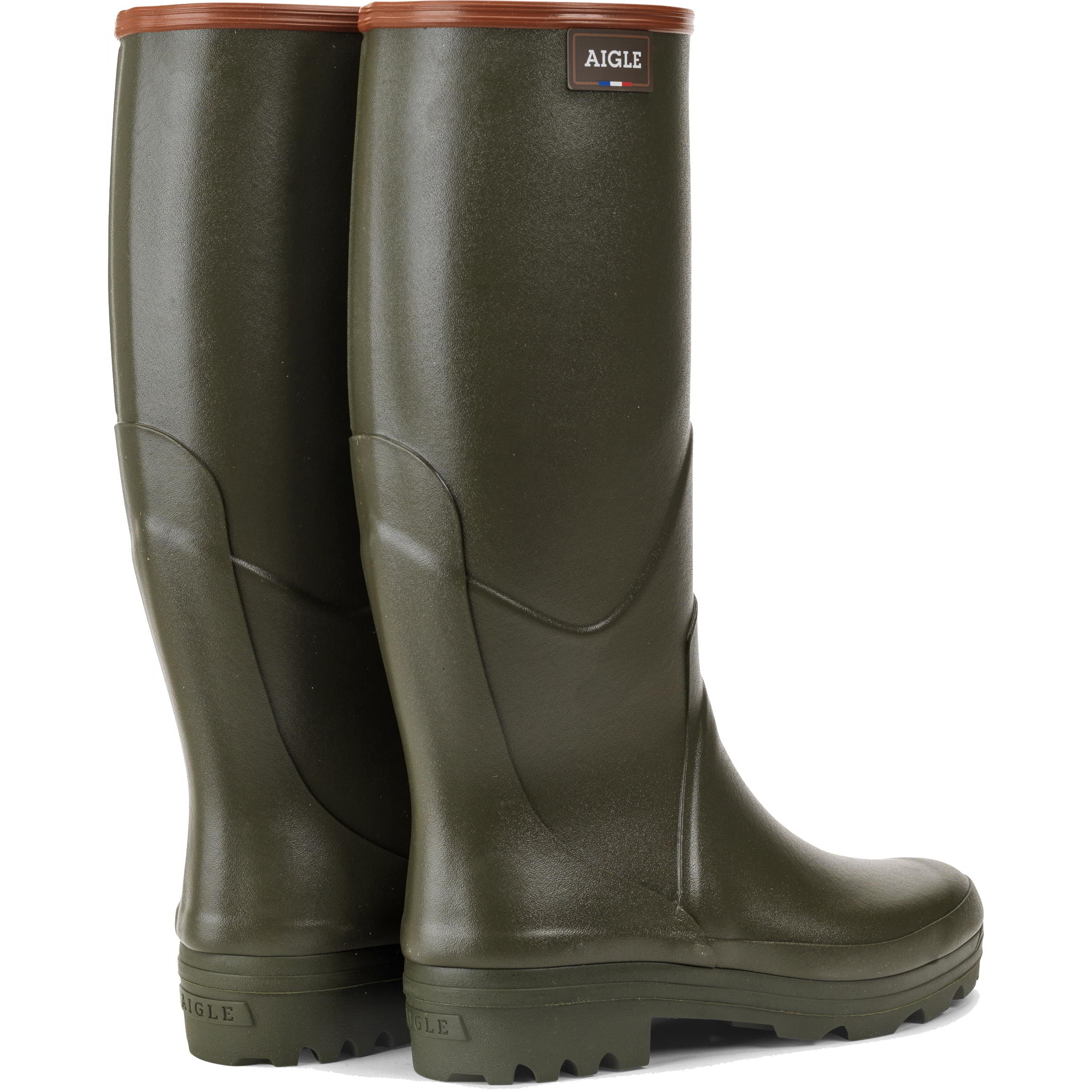Aigle Mens Chambord Pro 2 Wellies Rain Boots - UK 10.5 Green 2951