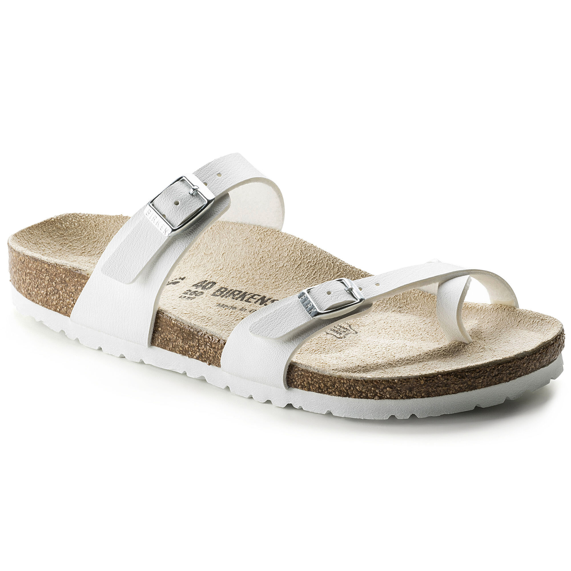 Birkenstock Womens Mayari Sandals Regular Fit - White 2951