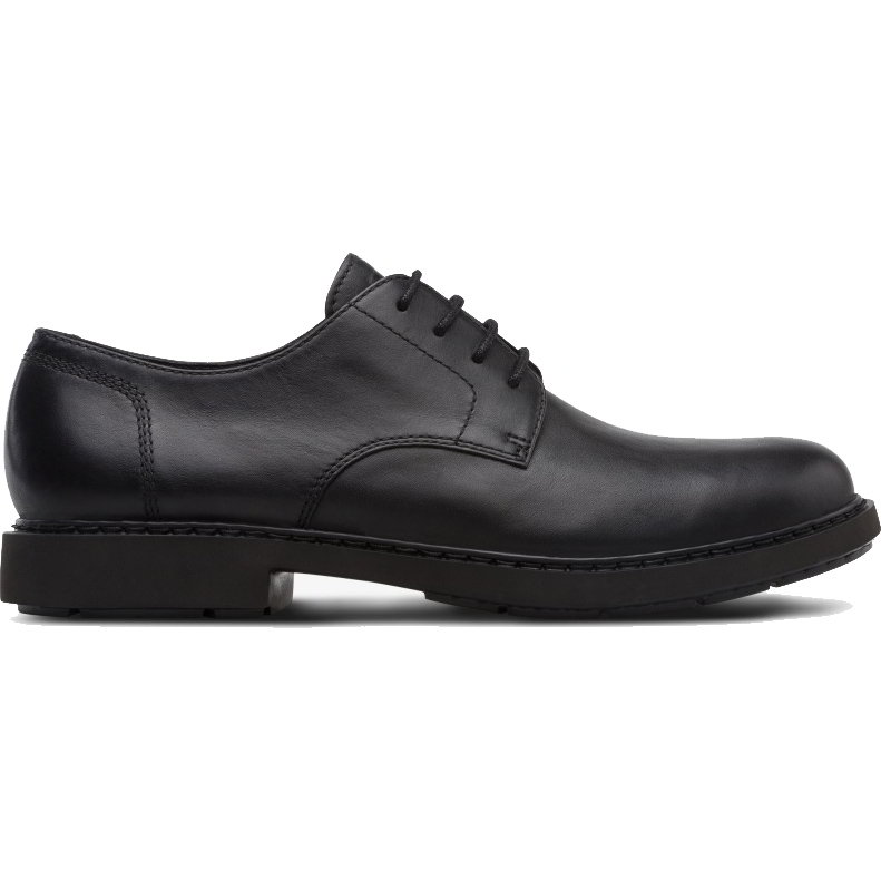 Camper Mens Mil Neuman Leather Shoes K100152 - UK 10 / EU 44 Black 2951