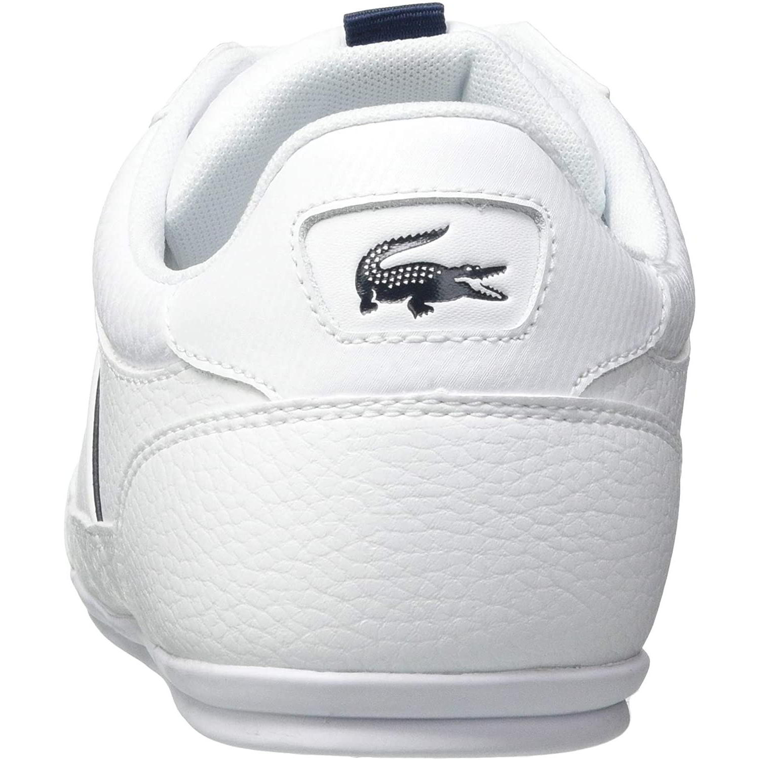 Lacoste Mens Chaymon 721-3 Tainers - White Navy 2951