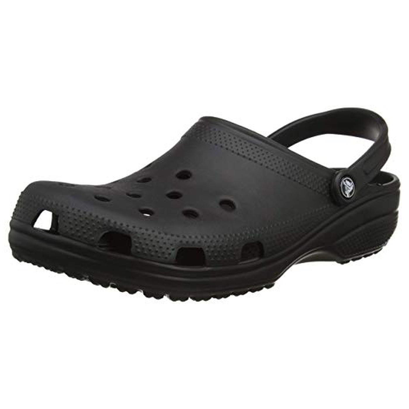 Crocs Mens Womens Classic Clog Vegan Work Shoes Sandals - Black 2951