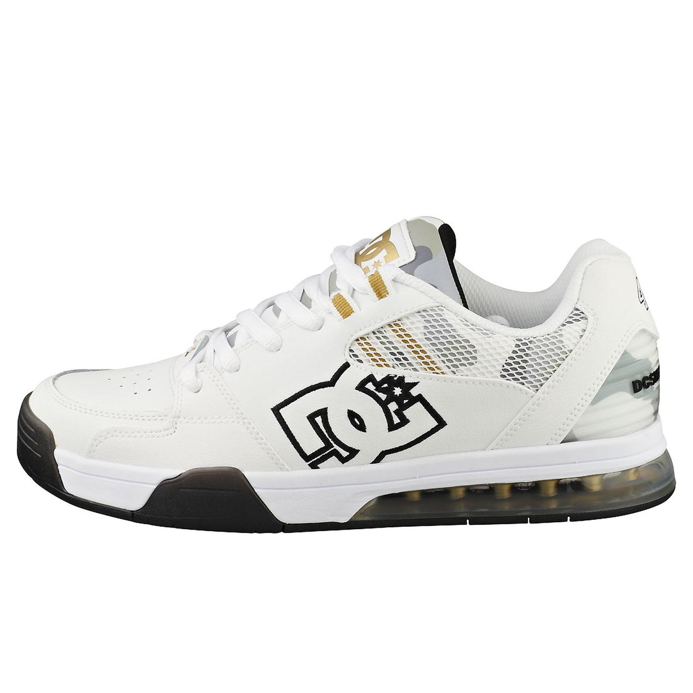 DC Mens Versatile Ken Block Skate Shoes - White Camo 2951