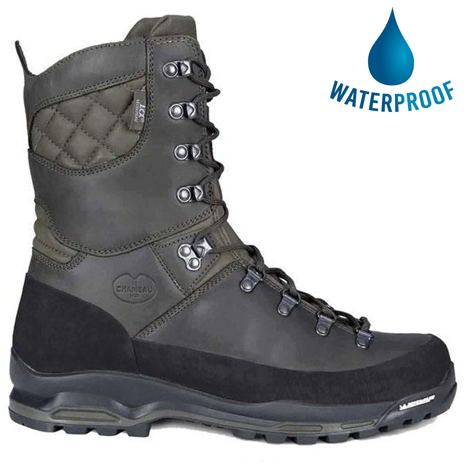 Le Chameau Lite LCX Waterproof Boots - Marron Mens 2951