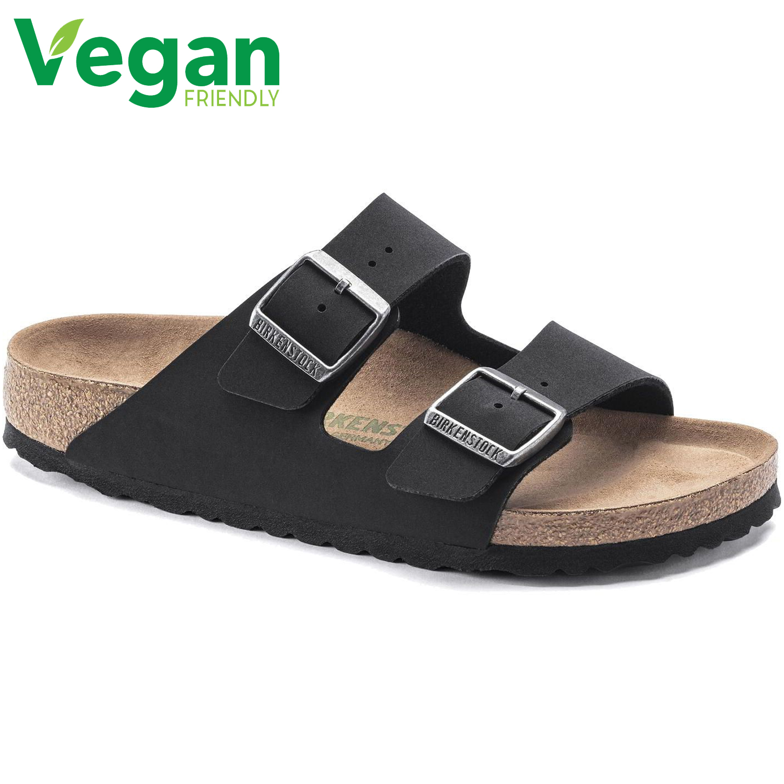 Birkenstock Mens Arizona Vegan Sandals - Black 2951
