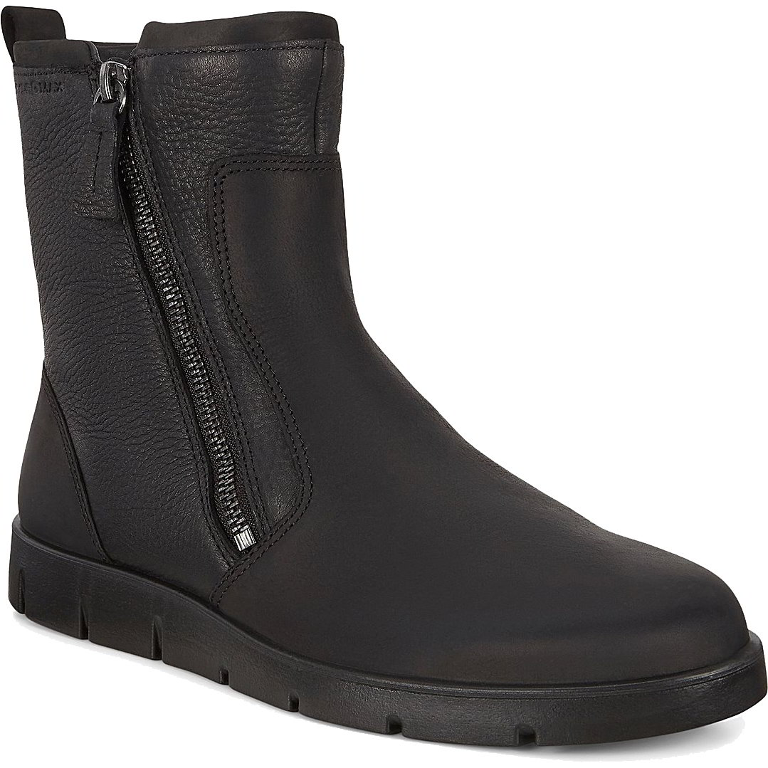 Ecco Shoes Womens Bella Twin Zip Leather Boots - UK 6.5-7 / EU 40 Black 2951