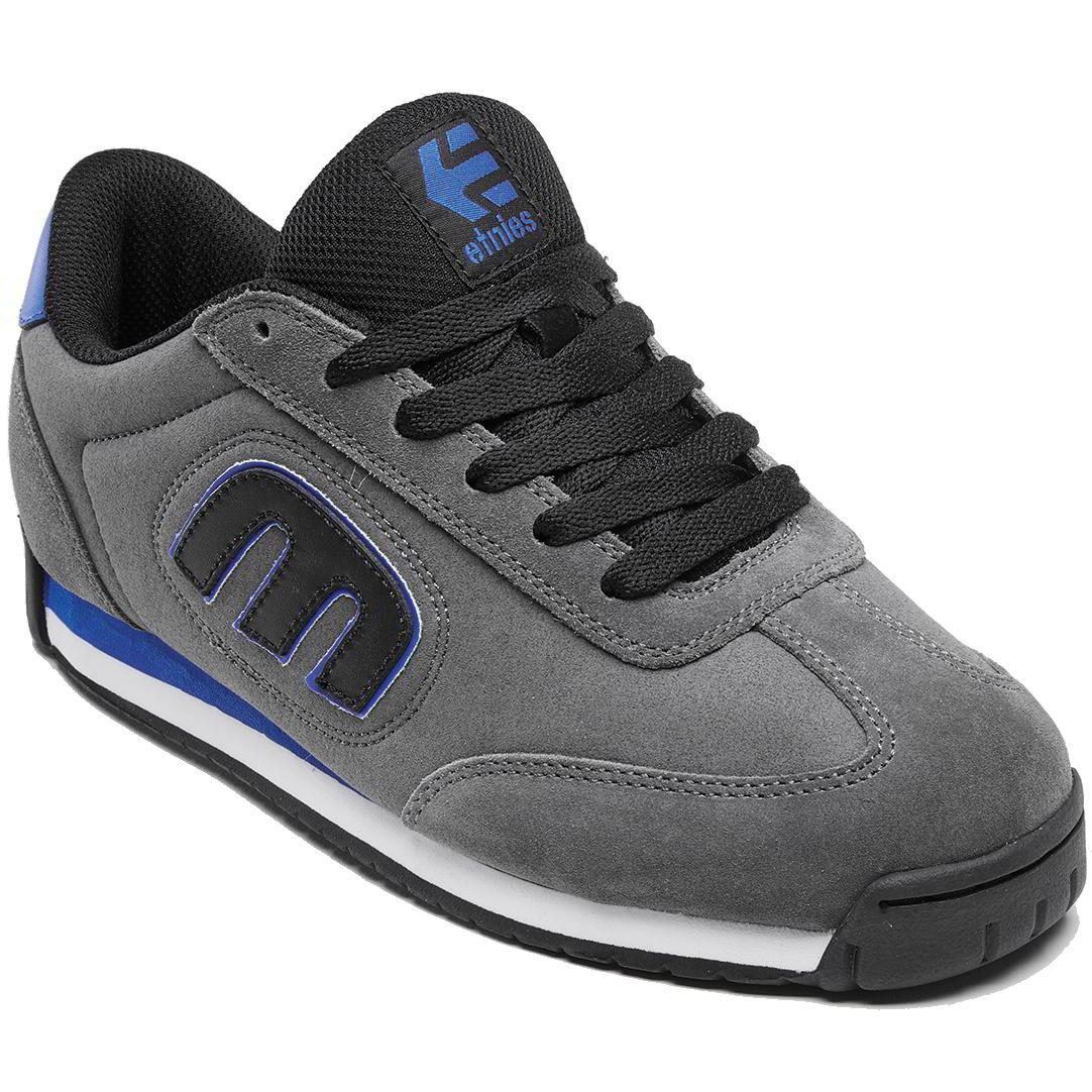 Etnies Mens Lo Cut II LS Skate Shoes - Grey Black Royal 2951