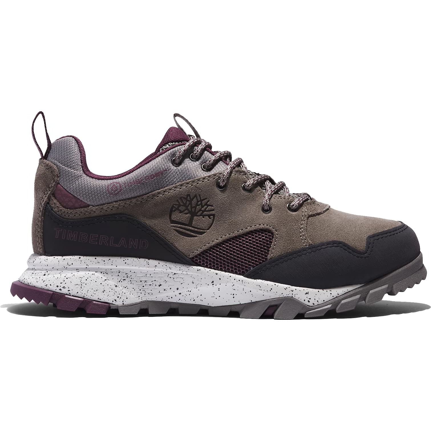 Timberland Womens Garrison Trail Low Waterproof Walking Shoes - Grey A2FC7 2951