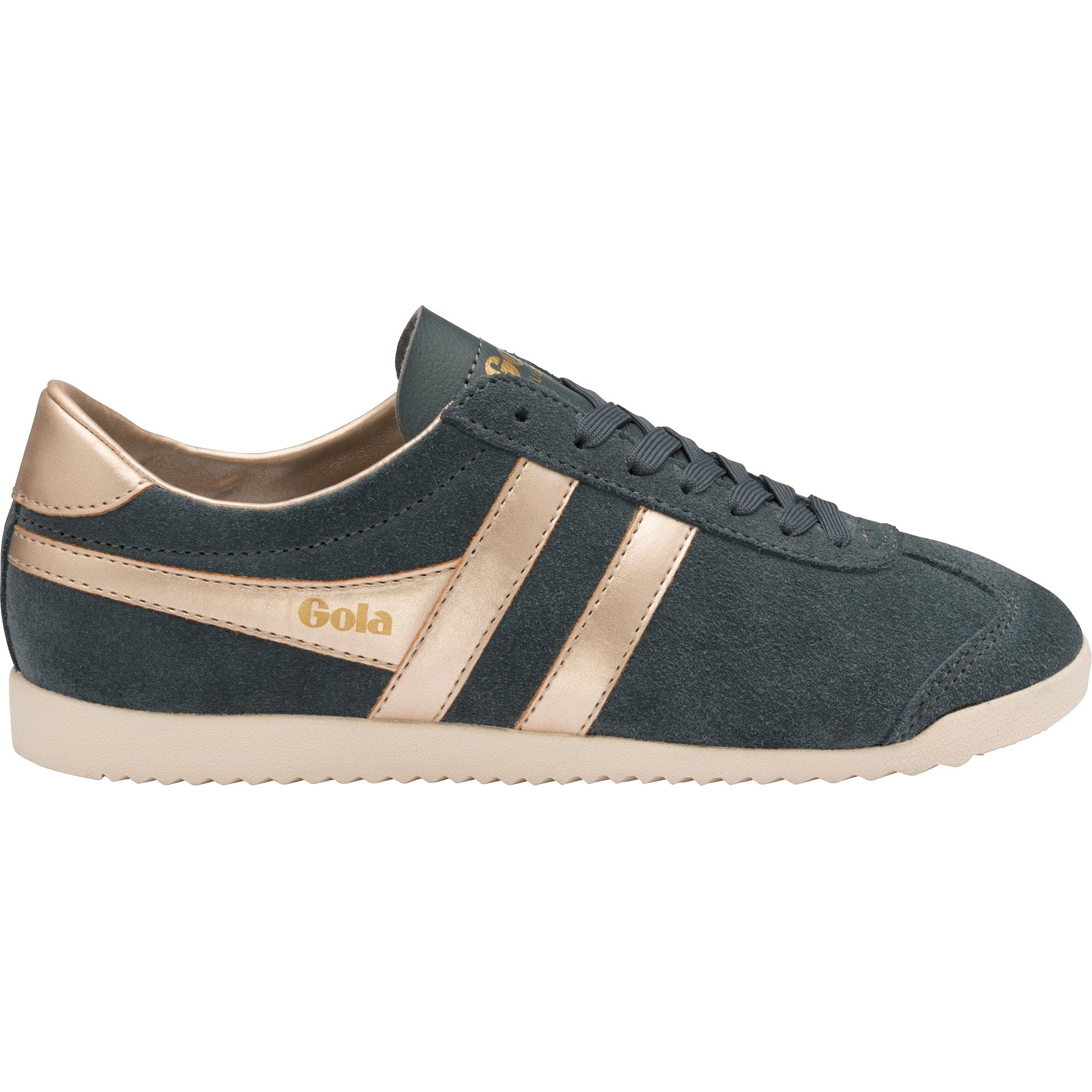 Gola Womens Bullet Pearl Classics Suede Trainers Shoes - UK 7 Grey 2951