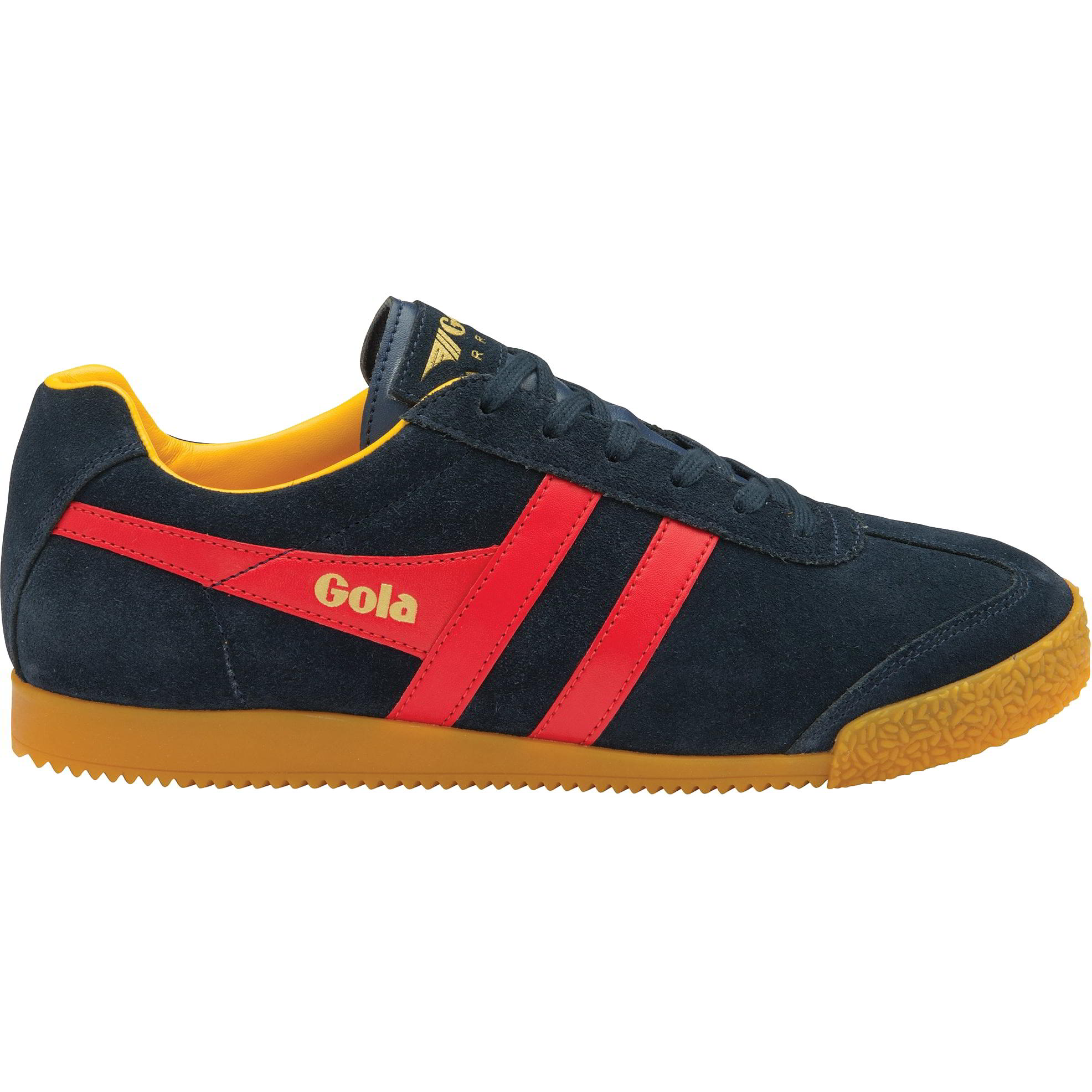 Gola Mens Harrier Trainers - Navy Red Sun 2951